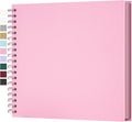 10x10 Inch DIY Scrapbook Photo Album, Hardcover Kraft Paper Acid-Free, 50 Sheets by Yopih