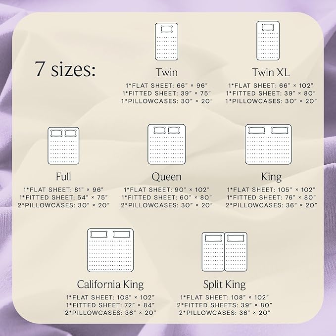 LuxClub 4 PC California King Sheet Set, Breathable Luxury Bed Sheets, Deep - Image 4