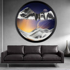 TNSLGHS Moving Sand Art, Wall Mounted Sand Art Liquid Motion, 360°Rotate Moving by Unknown