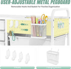 Rolling Storage Cart with 14 Drawers, Storage Organizer Cart with Tabletop and - Image 5