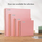 potricher 8 x 8 Inch DIY Scrapbook Album 40 Pages Hardcover Kraft Paper Scrap - Image 6