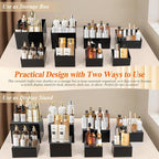 8Pcs Black Acrylic Buffet Risers - Image 7