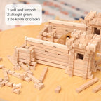 MECCANIXITY 6pcs Wood Sticks, 3/8"x 3/8" x 15" Rectangle Wooden Cube Wood - Image 6