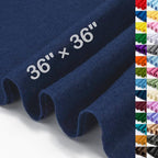 XSEINO Navy Large Felt Fabric 36" X 36 ", 1.4 mm Thick Soft Felt Fabric Sheet by XSEINOiscreating%EF%BC%81