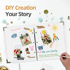 Vienrose DIY Scrapbook Photo Album Kit - Image 2