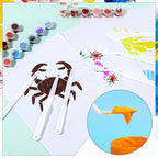 30Pcs Plastic Spatula Palette Knives Painting Knives - Image 6
