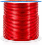 Mandala Crafts 20 Gauge Red Anodized Aluminum Craft Wire, 100 FT | Colored - Image 2