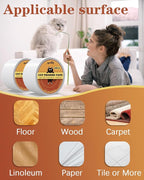 Lzerking Clear Double Sided Tape 2 Rolls Clear Removable Wall Safe Heavy Duty - Image 4