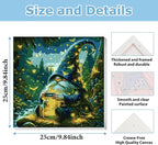 hkejoi Gnome Paint by Numbers Kit - Image 3