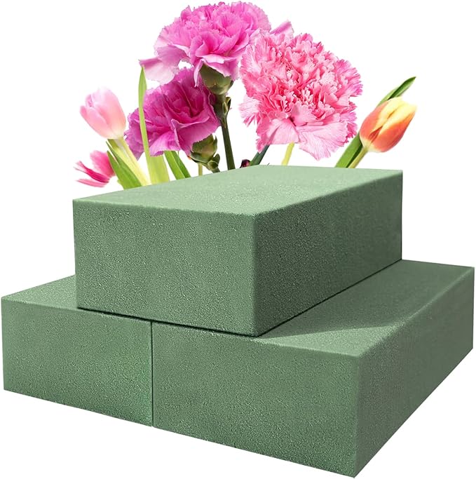 Ortarco 6 Pack Floral Foam Blocks Wet and Dry Flower Foam by Ortarco