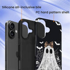 Case for iPhone 16 Plus, Scratch Resistant Hybrid Double Layer Hard Shell，Lace - Image 2
