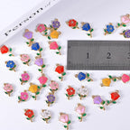 Bulk Gold Enamel Charms for Jewelry Making, Colorful Metal Charms Pendant for - Image 6