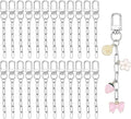 Bruislard 25 Pcs Keychain Making Kit Key Ring Lobster Claw Clasps Swivel Snap by Unknown