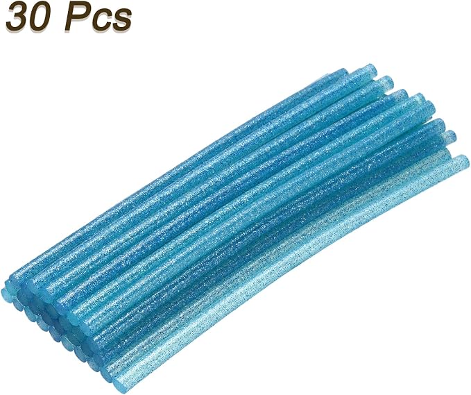 uxcell 30pcs 7mm x 200mm Mini Hot Glue Sticks - Image 3