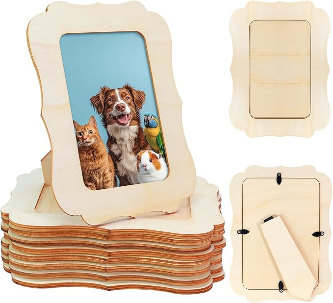 VOKOY 15 Pack Wooden Picture Frames by VOKOY