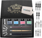 Calligraphy Set For Beginners, 3 Calligraphy Pens, 4 Ink Bottle 15ml, 20 - Image 9