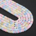 Songxi 5x8mm Natural Mixed Color Stone Rondelle Beads, Gemstone - Image 7