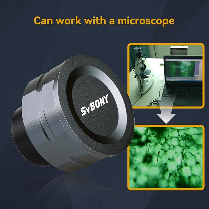 SVBONY SV105 Telescope Camera, 1.25" USB2.0 IMX307 CMOS Color Astrophotography - Image 8