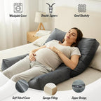 Pregnancy Pillows for Sleeping, 45.3 Inch Pregnancy Massage Pillow Full Body - Image 2