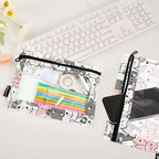 Cute Cats Kittens Pencil Pouch for 3 Ring Binder, 2 Pack Waterproof Pencil Bags - Image 5