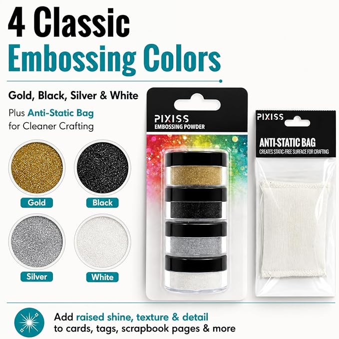 Pixiss Embossing Kit with Anti Static Bag - Image 2