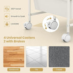 BECOMFORT 15-Drawer Rolling Cart - Image 4