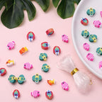 100pcs Mixed Tropical Fish Polymer Clay Spacer Beads - Image 2