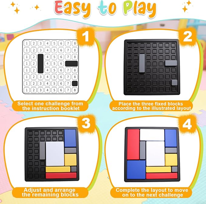 2 Pcs Logic Puzzle Brain Teaser Game - Image 5
