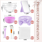 Teenyyou 10 Set Purple Spa Party Supplies - Image 2