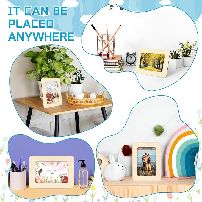 VOKOY 35 Pack Wooden Picture Frames - Image 4