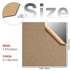 Gute 6Pcs Cast Acrylic Sheet, Acrylic Sheet Opaque Plastic Sheet 8 x 8 Inch - Image 2