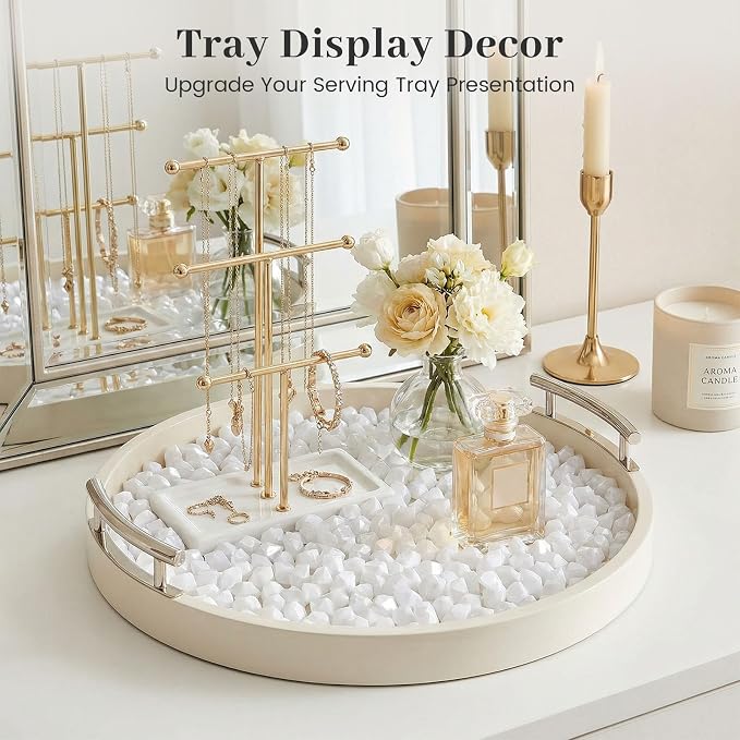 DomeStar White Fake Ice Rocks, Fish Tanks Decor Table Scatter DIY Craft Supplies - Image 5