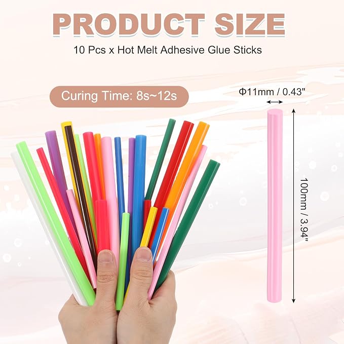 PATIKIL Hot Glue Sticks for Glue Gun - Image 2