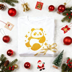 Glitter Heat Transfer Vinyl 12" x 5ft Gold Glitter Iron on Vinyl - Image 5