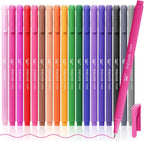 Mr. Pen- Colored Fineliner Pens, 18 Pack, 0.4mm | Ergonomic Triangular Barrels by MrPen