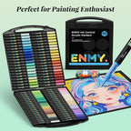 80 Colors Acrylic Paint Markers, Direct Liquid Acrylic Paint Marker Pen - Image 2
