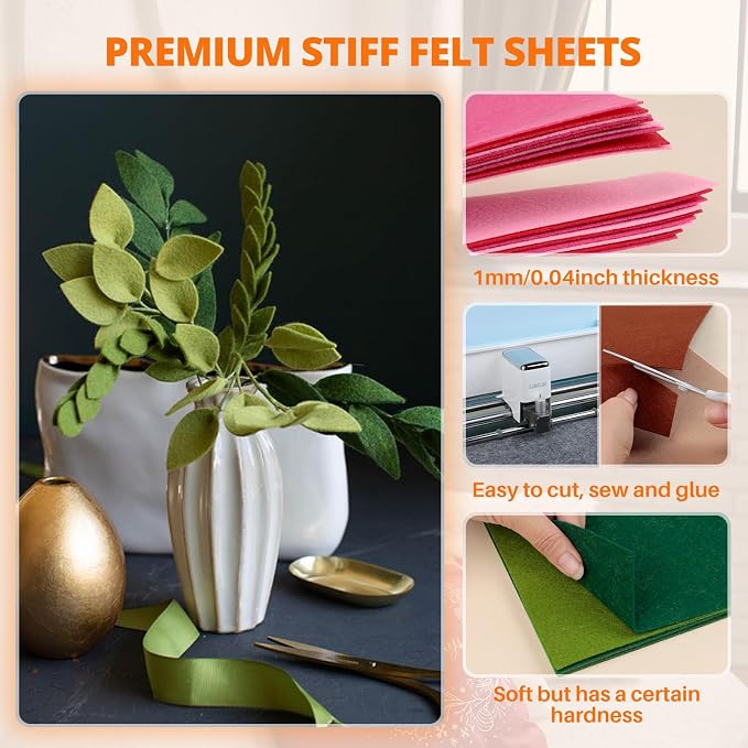HTVRONT Felt Sheets for Crafts - Image 3