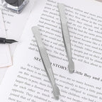 2 Pcs Stamp Tweezers Stainless Steel Stamp Collecting Supplies Philately Stamps - Image 2