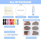RUIQLXHANG Punch Needle Kits for Beginners, Cute Cartoon Highland Cow - Image 2