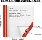 Lya Vinyl Glossy Red Permanent Vinyl, Window & Home Decal - Image 2