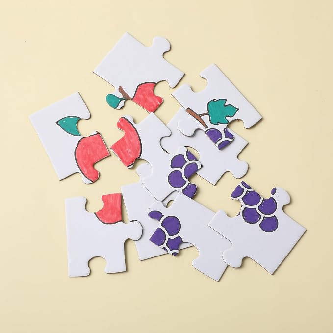 Mr. Pen- Blank Puzzle, 24 Pack, 9 Pieces/Pack, 5.5" x 4" | Blank Puzzles to - Image 6