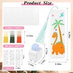 451Pcs DIY Bookmark Making Kit, 12 Mil Bookmark Laminating Pouches - Image 2