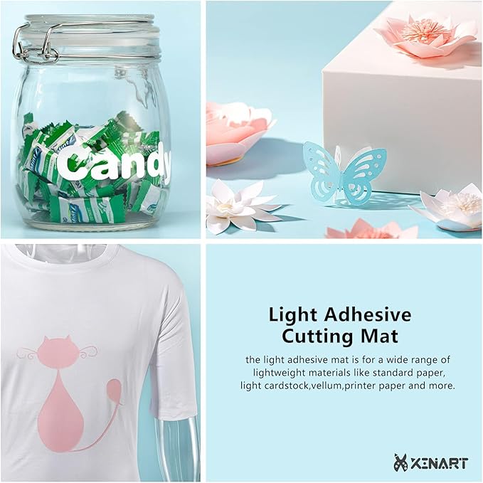 XINART Cutting Mat for Silhouette Cameo 4/3/2/1 Adhesive Sticky Cricket - Image 4