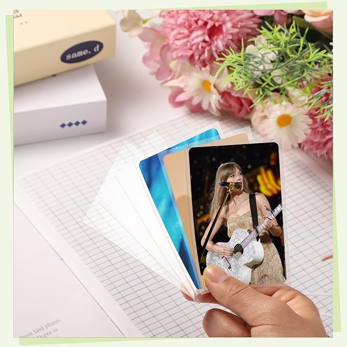 400 Pcs Kpop Photocard Sleeves Holder, 58 x 89 mm, fits 54 x 86 mm and 55 x 85 - Image 7
