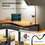 LED Desk Lamps for Home Office, Adjustable Swing Arm Desk Lamp - Image 4
