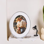 5x7 Ornate Oval Picture Frame, Hand-Crafted Resin Frame - Image 7