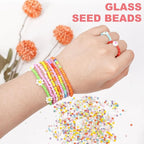 Redtwo 8000pcs 3mm Glass Seed Beads - Image 3
