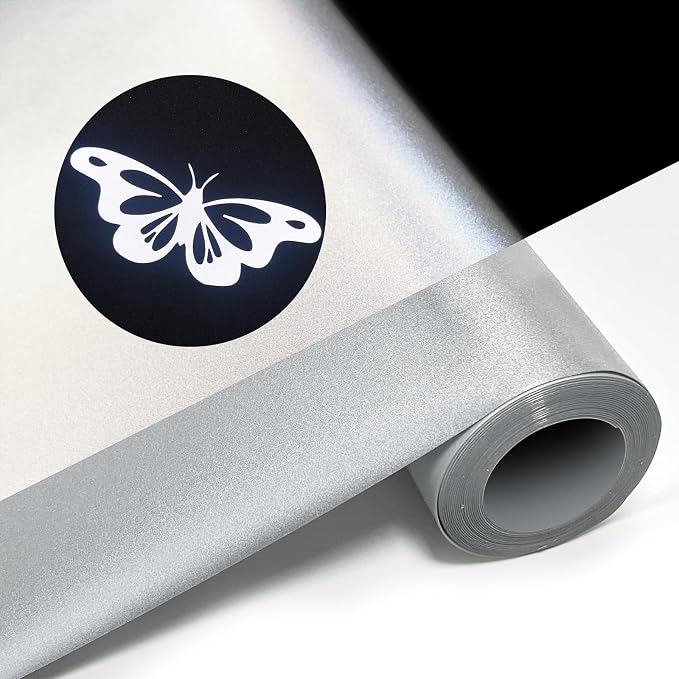 Reflective Heat Transfer Vinyl 12" x 8 ft HTV by MerryMade