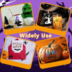 72 PCS 3x3 Inch Halloween Stencils - Image 7