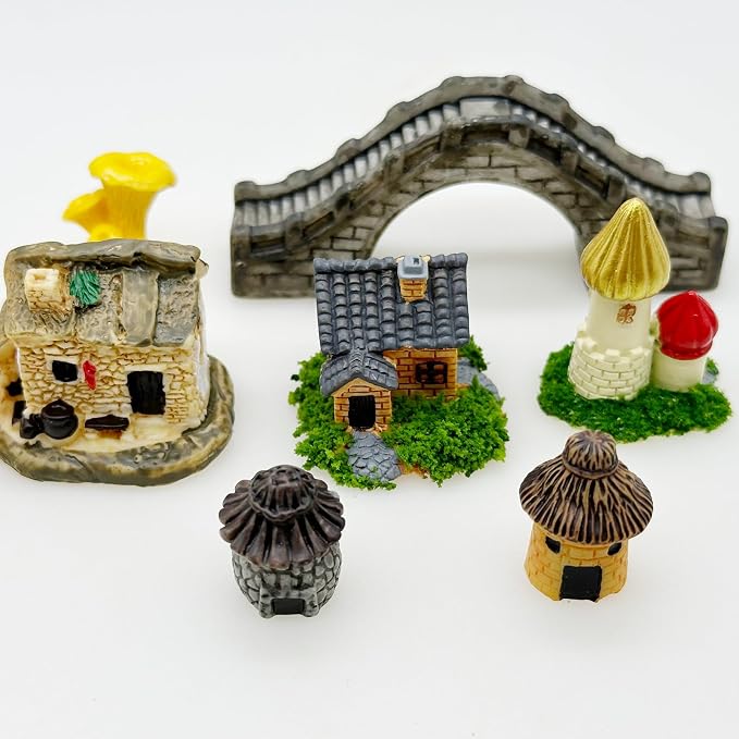 Cayway 83 PCS Fairy Garden Accessories Outdoor, Fairy Supplies Micro Landscape - Image 8